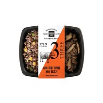 더바른 도시락 슈퍼 곡물 귀리밥 버섯 불고기 6팩/간편 건강식, 205g