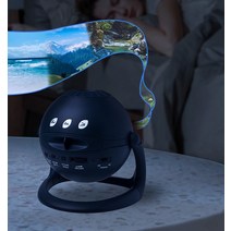 플라네타리움 조명 프로젝터 천체 투영기 별자리 밤하늘 무드등 우주 은하수 램프 수유, 화이트 + 오로라 3개