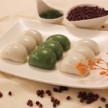 한결가치 굳지않는 모둠 바람떡 1kg, 조청, 1개