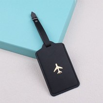 PU 가죽 수화물 케이스 태그를위한 PU 가죽 수화물 보호를위한 프라이버시 휴대용 여행 가방 레이블 여자 남성용 가방 태그