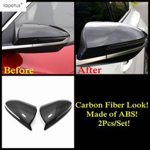 사이드미러빗물받이 리어 뷰 미러 비 눈썹 바이저 커버 트림 ABS 현대 투싼 NX4 2021 -2023/산타 크루즈, 02 Model B