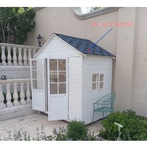 조립식창고 케비넷 부식 방지 목재 홈스테이 야외 조립 이동식 목조 주택 안뜰 농막, 아스팔트 대상 포진 교체
