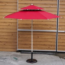 [KT알파쇼핑]2층 패션 파라솔(230cm) (받침대 불포함), ♬본 상품 선택하기_Pocketin™
