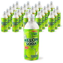 산가리아 멜론향 소다음료, 500ml, 24개