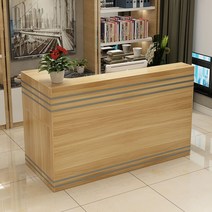 계산대 카운터 포스기 매장 식당 인포데스크 접수대 프런트 인포메이션 옷가게 16, 140x80x110cm, 호두오른쪽
