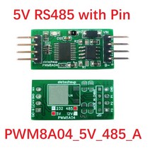 3Ch 1Hz-20kHz 듀티 사이클 주파수 조정 가능 PWM 구형파 펄스 발생기 UART RS232 RS485 버스 Modbus 전원, 04 RS485 5V 1Hz-20kHz