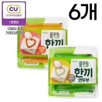 SOFT TOFU [풀무원] 한끼 연두부 120g x 6개 참깨흑임자소스/오리엔탈유자소스 (CU기프티콘 추첨), 참깨흑임자 6개
