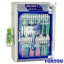 ForU470 치카치카 칫솔소독기 인 칫솔 컵 벽걸이형 30개 자외선소독기 살균소독기, 상세페이지 참조