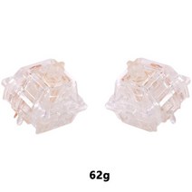 키캡 포인트 미드나잇 기계식 레트로 키보드 무선 워터 킹 선형 핀 클리어 바디, 없음, 없음, 22.62g - 90PCS