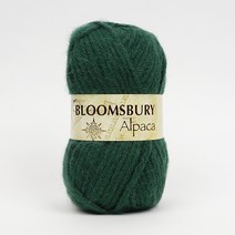 필립섬유 블룸즈버리 알파카 1볼 11색 100g 100m 아크릴90% 알파카10% 겨울실, 3601. 초록
