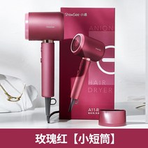 샤오미 속건 스팀청소기 유품소적 가정용 두발 저소음드라이기, T09-소적 장미 붉은(55 항온5000 만패