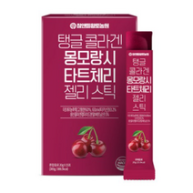 참앤들황토농원 탱글 콜라겐 몽모랑시 타트체리 젤리스틱, 20g, 20개