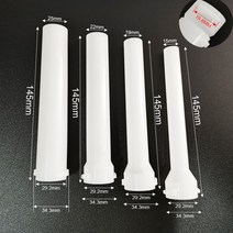 고기 도구 식 안전 학년 소시지 Stuffer 필링 튜브 퍼널 노즐 우리의 제조 업체에, 01 Spiral Tube x 4Pcs