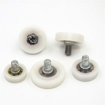 슬라이딩도어댐퍼 슬라이딩도어 문서 서랍 베어링 풀리 캐비닛 이동 도어 플라스틱 위치 tiepigui 롤러 휠, 05 MD 19mm