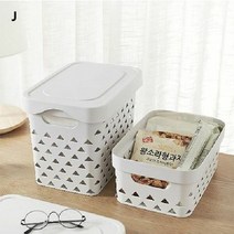 [KT알파쇼핑](SM)삼각패턴 스토리지박스, 종류:S, 종류:S_수량_상세페이지참조
