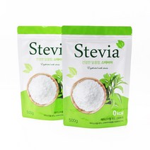 너츠브라더 스테비아 설탕가루, 500g, 2개