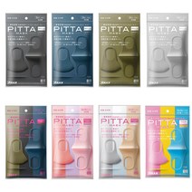 피타마스크 일본 정품 10종 1팩 3매입, 네이비