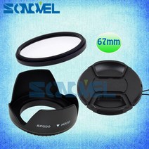 67mm uv 필터 + 전면 렌즈 캡 꽃 후드 니콘 d7500 d810a d800 d610 d5 d4s 18-105mm 또는, 한개옵션0