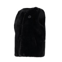 엘르골프 평촌점 가을 여성 인조 퍼 조끼