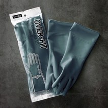 [천삼백케이] [명진] 홈에디션명진 오버핏 고무장갑 다크그린 5켤레 (균일가), 오버핏 다크그린 5P (L)