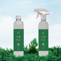 제이제이원 피톤치드 편백수 500mL 편백스프레이 천연 곰팡이냄새 가죽냄새제거 치톤피드 히녹 편백수효능 옴진드기 버닝아웃, 1개