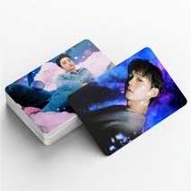 EXO굿즈 포카 포토카드 앨범 로모카드 50장, O