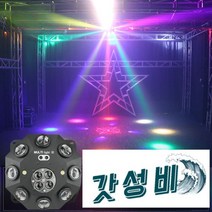 싸이키 미러볼 나이트 댄스 파티 용품 노래방, A 5-in-1 효과 조명