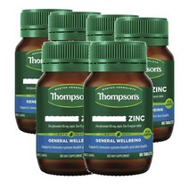 호주 톰슨 Thompsons Zinc 아연 80정, 6팩