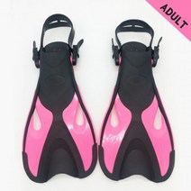 mp 센터 스노클 마스크 추천조절 가능한 다이빙 핀 오픈 힐 수영 핀 성인 Div 오리발 남성 및 여성 잠수, 08 702Black Pink_02 L/ XL