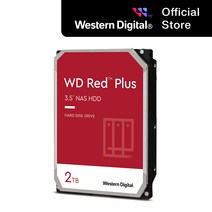 [WD정식수입사] WD RED Plus 2TB NAS HDD WD20EFZX 하드디스크, WD Red Plus 2TB WD20EFZX