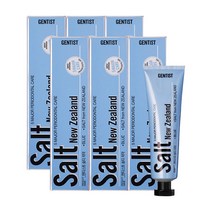 젠티스트 솔티 치약 100g 2입 3개