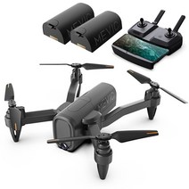MEVIC 슈팅드론 GPS WIFI 듀얼 카메라 프로펠러, MEVIC AIR DE, black
