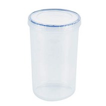 LocknLock Easy Essentials Twist Food Storage lids/Airtight containers BPA Free Tall-44 oz-for Past, 1
