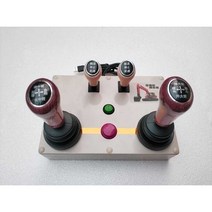 굴삭기 면허시험 지게차 컨트롤러 연습용 포크레인, 포핸드 및 백핸드 시뮬레이션 모두 가능, 1개