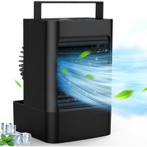 Air Conditioner Fan Portable Air Conditioner Fan Personal Mini Evaporative Air Cooler Quiet Desk F, 1개