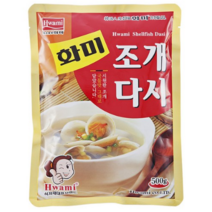 화미 조개다시, 500g, 5개