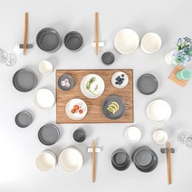 4인 그릇세트 (32p) 도자기 그릇 셋트 한식기 신혼 부부 명품 혼수 예쁜 수입 한식 식기