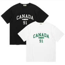 ESU 남녀공용 캐나다 반팔티 대학 미국 CANADA 캐쥬얼 티셔츠