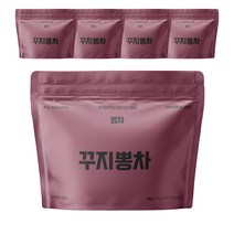 뻥차 국내산 볶은 꾸찌뽕 차 생분해성 삼각티백 긴끈 카페인없는 물대신차, 100개입, 1.2g