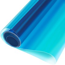 자동차자외선차단필름 윈도우방수필름 1.52m x 3m 블루 카멜레온 VLT 60% 홈 유리 자동차 앞 뒤 창틀 솔라, 한개옵션0