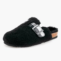 [베어파우] BELLE SHEARLING WOMENS 블랙울 양털슬리퍼 K917261ND-W