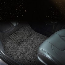 차차차 렉서스 자동차 코일매트 확장형 IS CT GS RX ES LSUS NX, 레드, 베이직 코일매트_운전석만