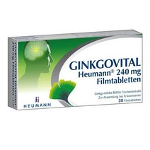 징코나무 생명 휴만 240 mg 필름 코팅 정제 팩 30, 30개 (팩 1개)
