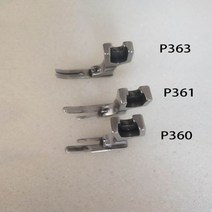 재봉틀 가정용재봉틀 가정용미싱기 산업용 지퍼 발 바늘 박음질 스틸 재봉 액세서리 의류 부품, P361