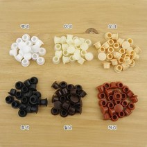 피스캡 50개입 나사못 DIY 용품 제작 5개, 8파이_체리_50개입