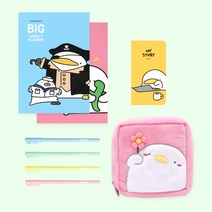 9900원 세트 오구패밀리 필기 문구세트, 단품