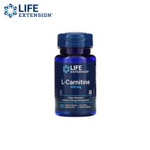 라이프익스텐션 L카르니틴 500mg 30베지캡슐 엘카르니틴 카르니틴 타르트레이트