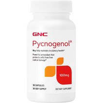 지앤씨 피크노제놀 GNC Pycnogenol 100mg, capsules