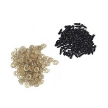 100pcs 10mm 안구 인형 액세서리 검은 플라스틱 플러시 안전 눈 Amigurumi 장난감 5mm 8mm 14mm DIY 재미 있은 장난감 눈 동물, 5mm 100개
