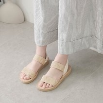 올리 폰타나 여성 바캉스 쿠션 밴딩 샌들 2.5cm